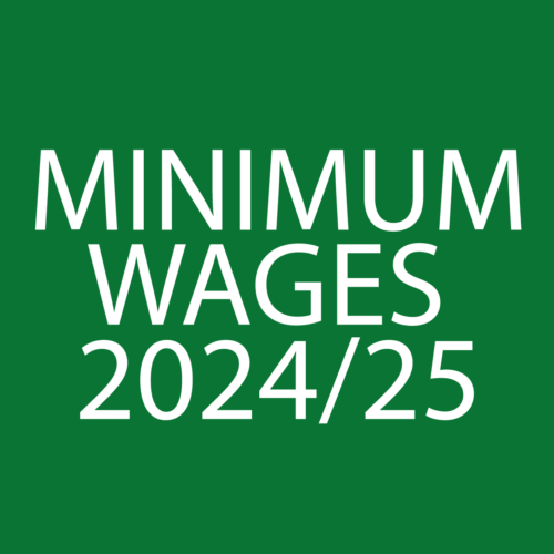 Minimum Wage 2024/25